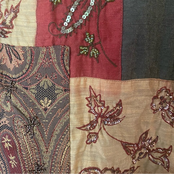 Vintage Boho 90s patchwork blazer - Picture 5 of 6